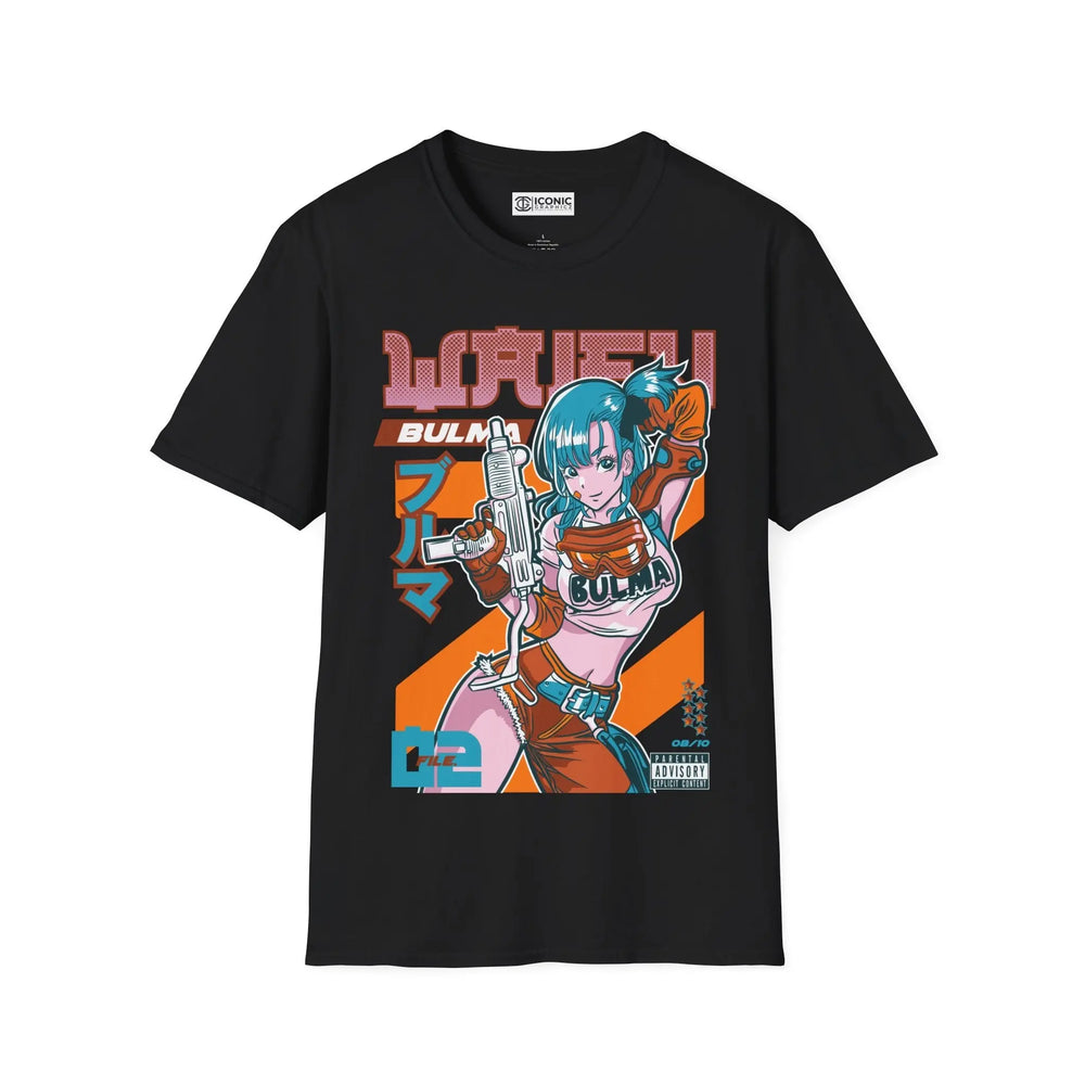 Bulma Dragonball Waifu T-Shirt Printify