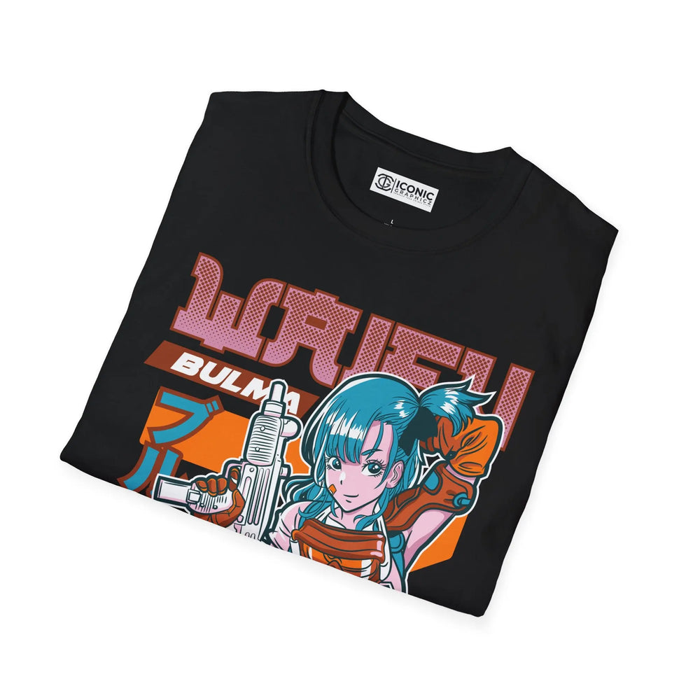 Bulma Dragonball Waifu T-Shirt Printify