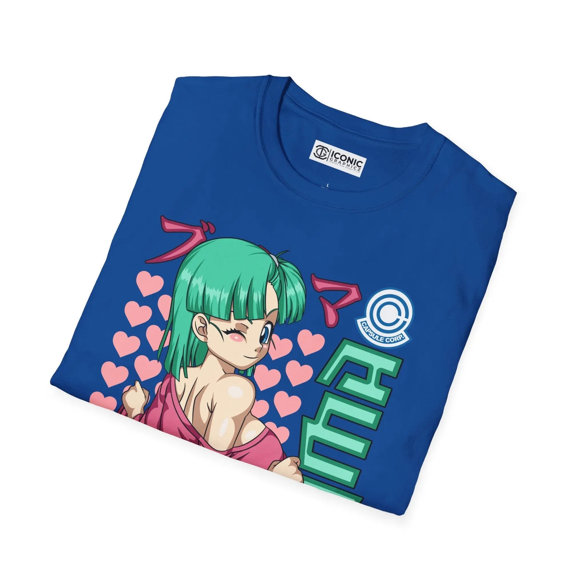 Bulma Dragonball Waifu T-Shirt Printify