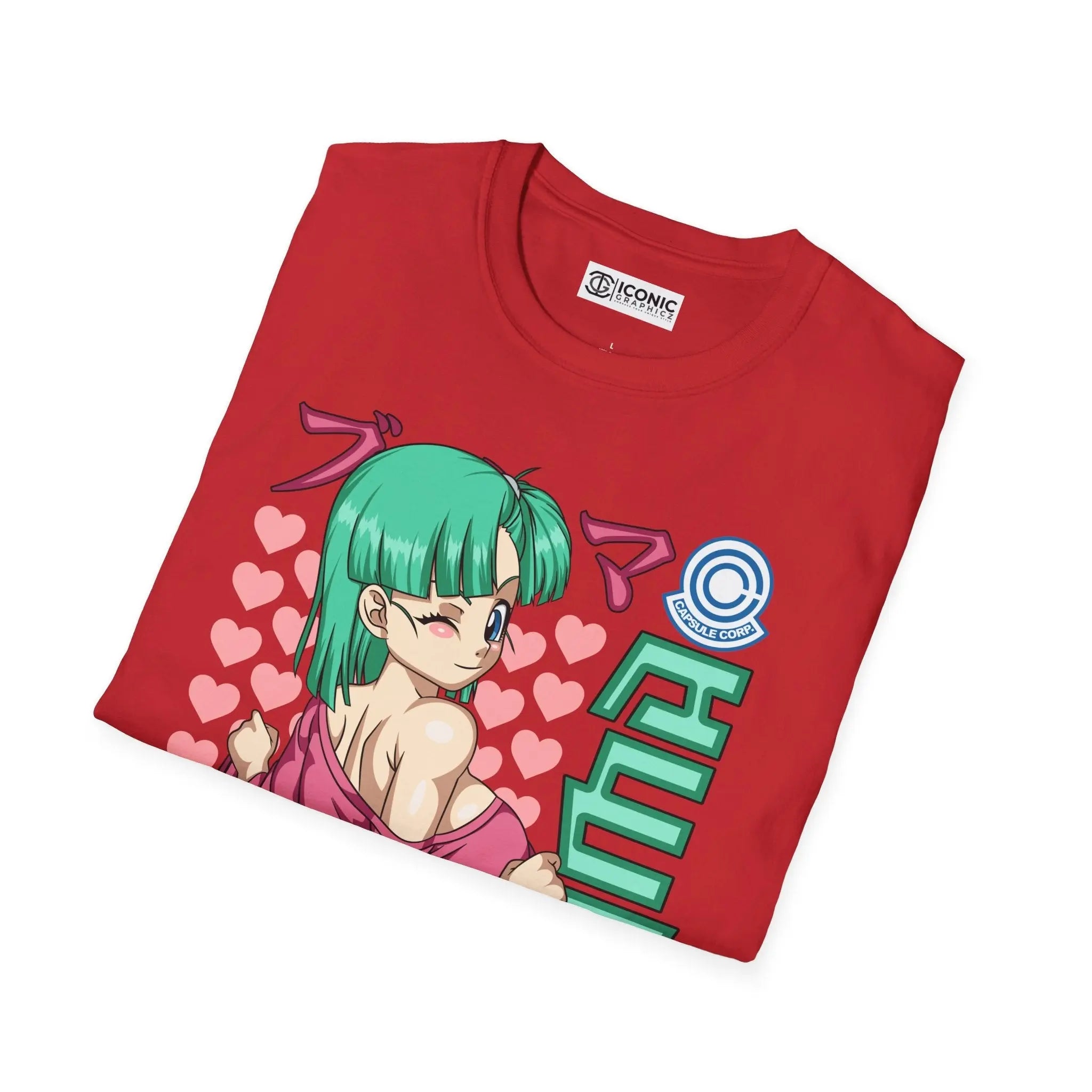 Bulma Dragonball Waifu T-Shirt Printify