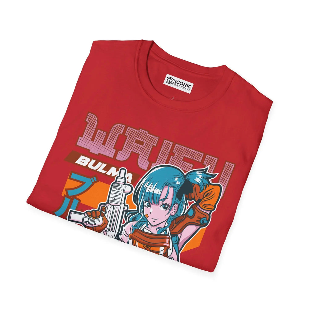 Bulma Dragonball Waifu T-Shirt Printify