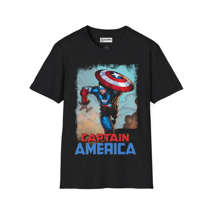 Captain America T-Shirt Printify