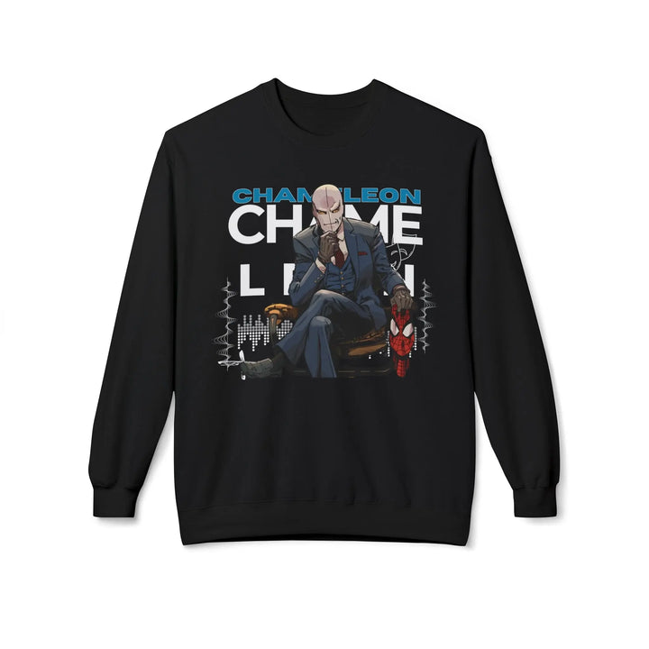 Chameleon Fleece Crewneck Sweatshirt Printify