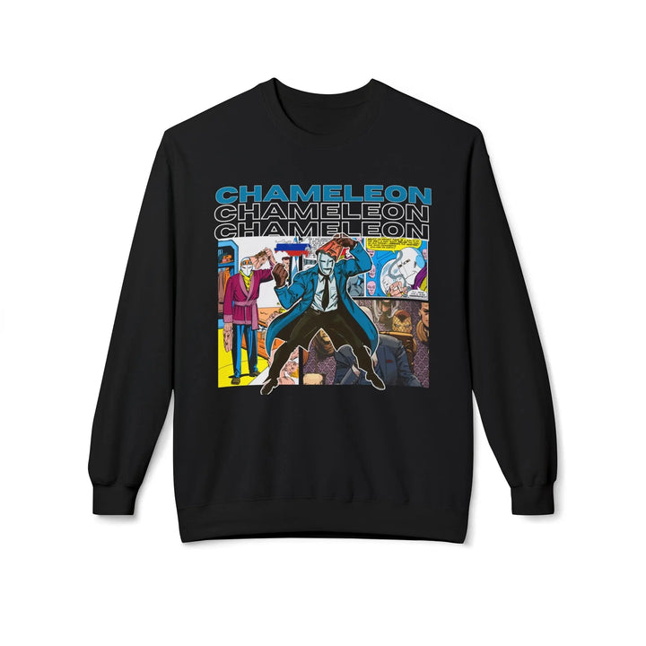 Chameleon Graphic Fleece Sweatshirt Printify