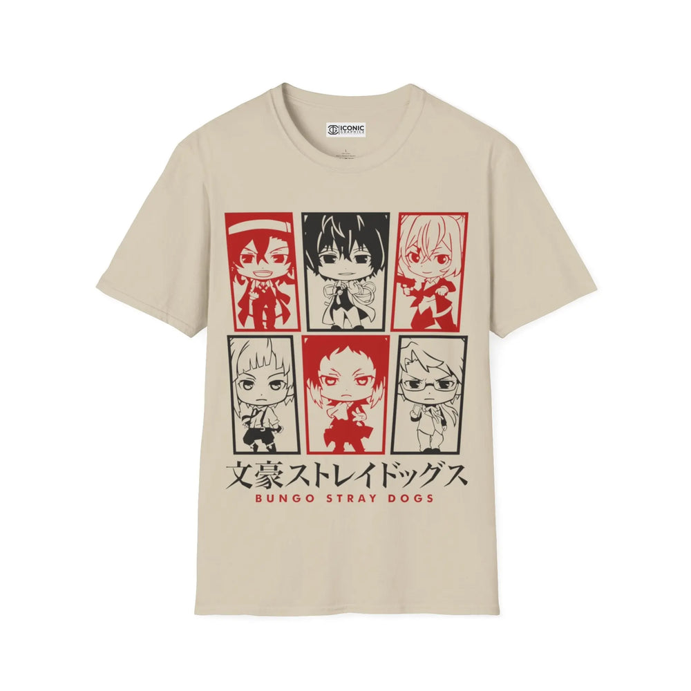 Chibi Bungo Stray Dogs T-Shirt Printify