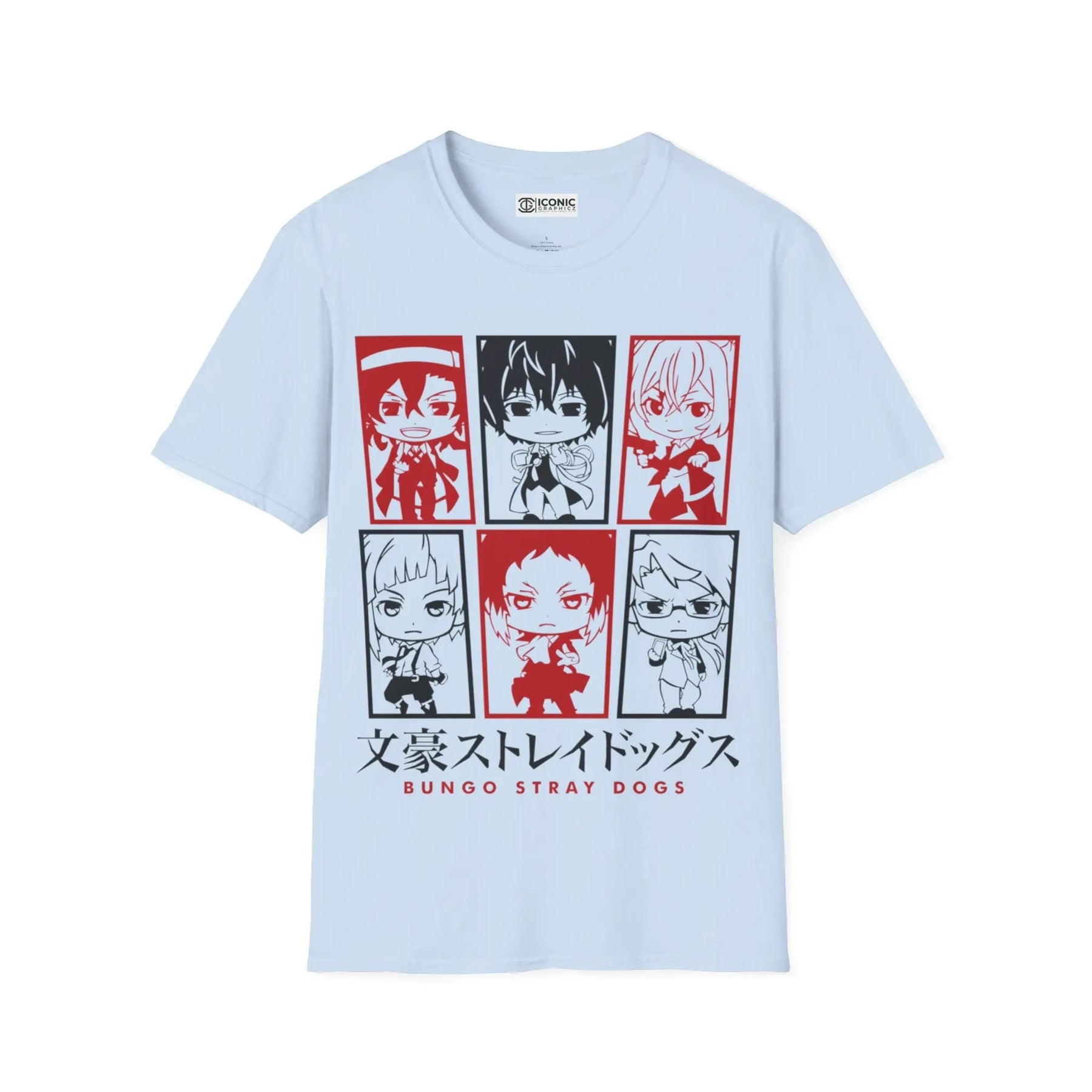 Chibi Bungo Stray Dogs T-Shirt Printify