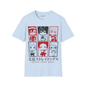 Chibi Bungo Stray Dogs T-Shirt Printify