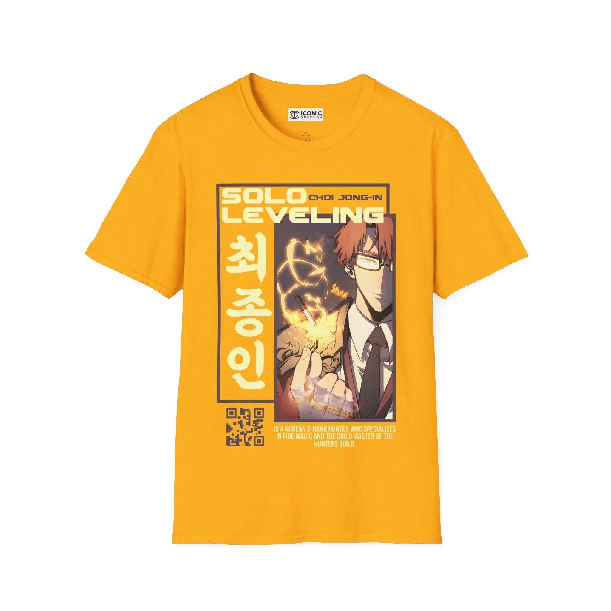 Choi Jong-in Solo Leveling T-Shirt Printify