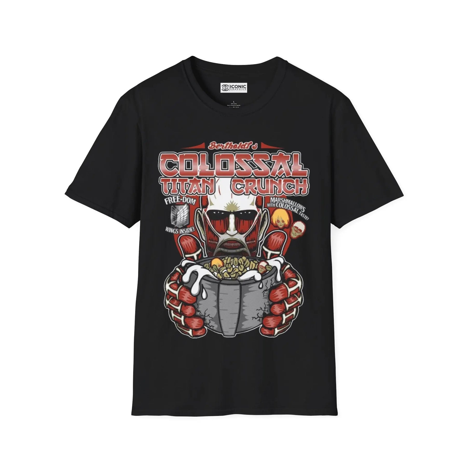 Colossal Titan Attack on Titan T-Shirt Printify