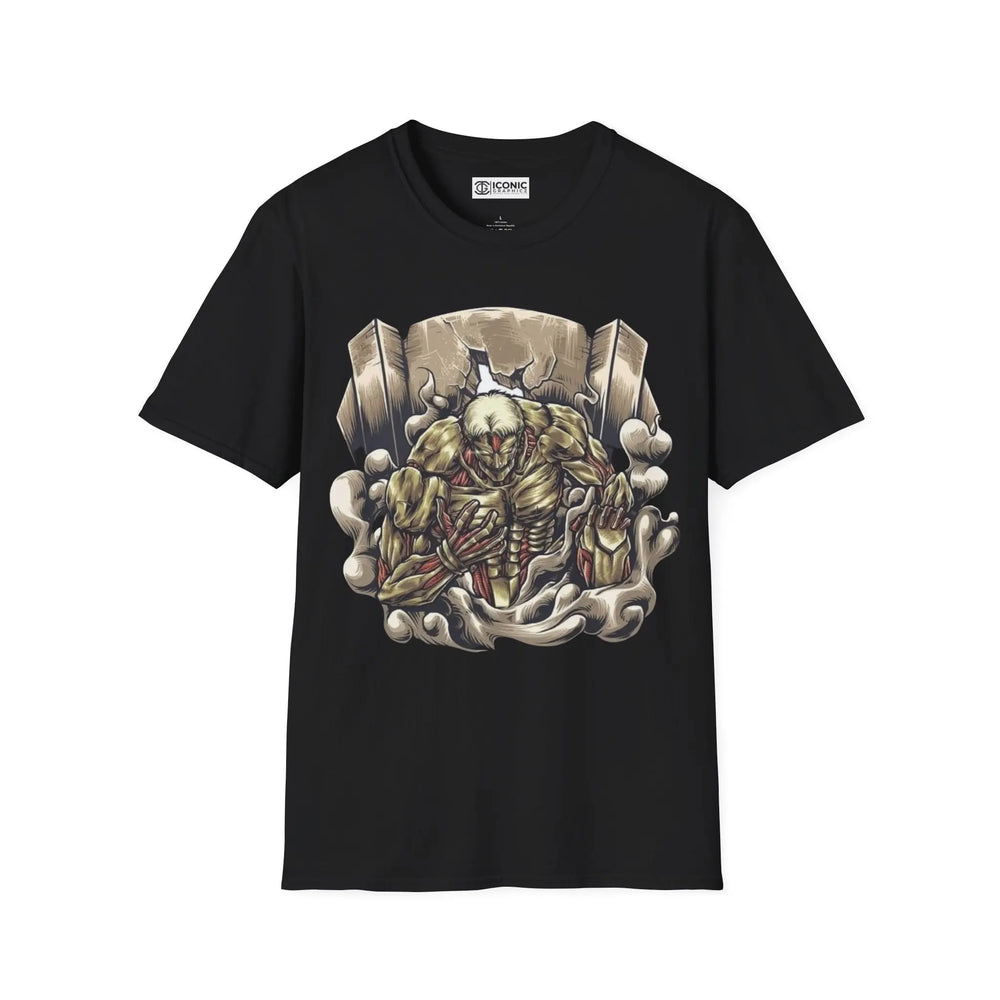 Colossal Titan Attack on Titan T-Shirt Printify