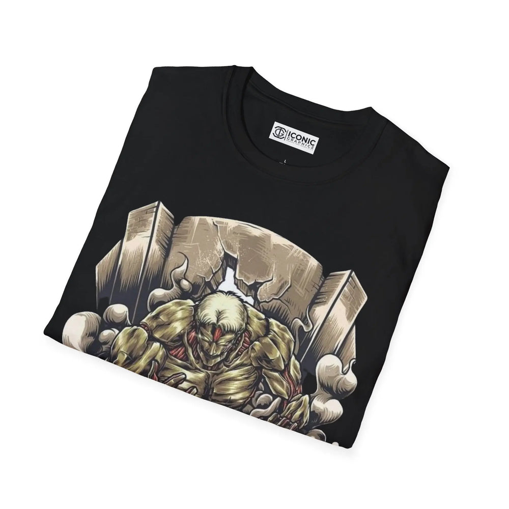Colossal Titan Attack on Titan T-Shirt Printify