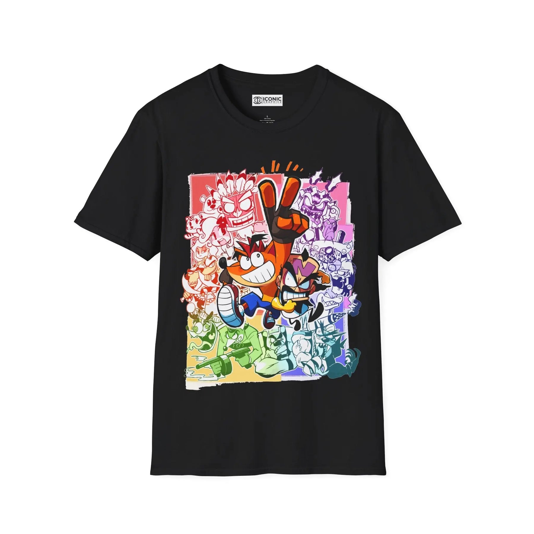 Crash Bandicoot T-Shirt Printify