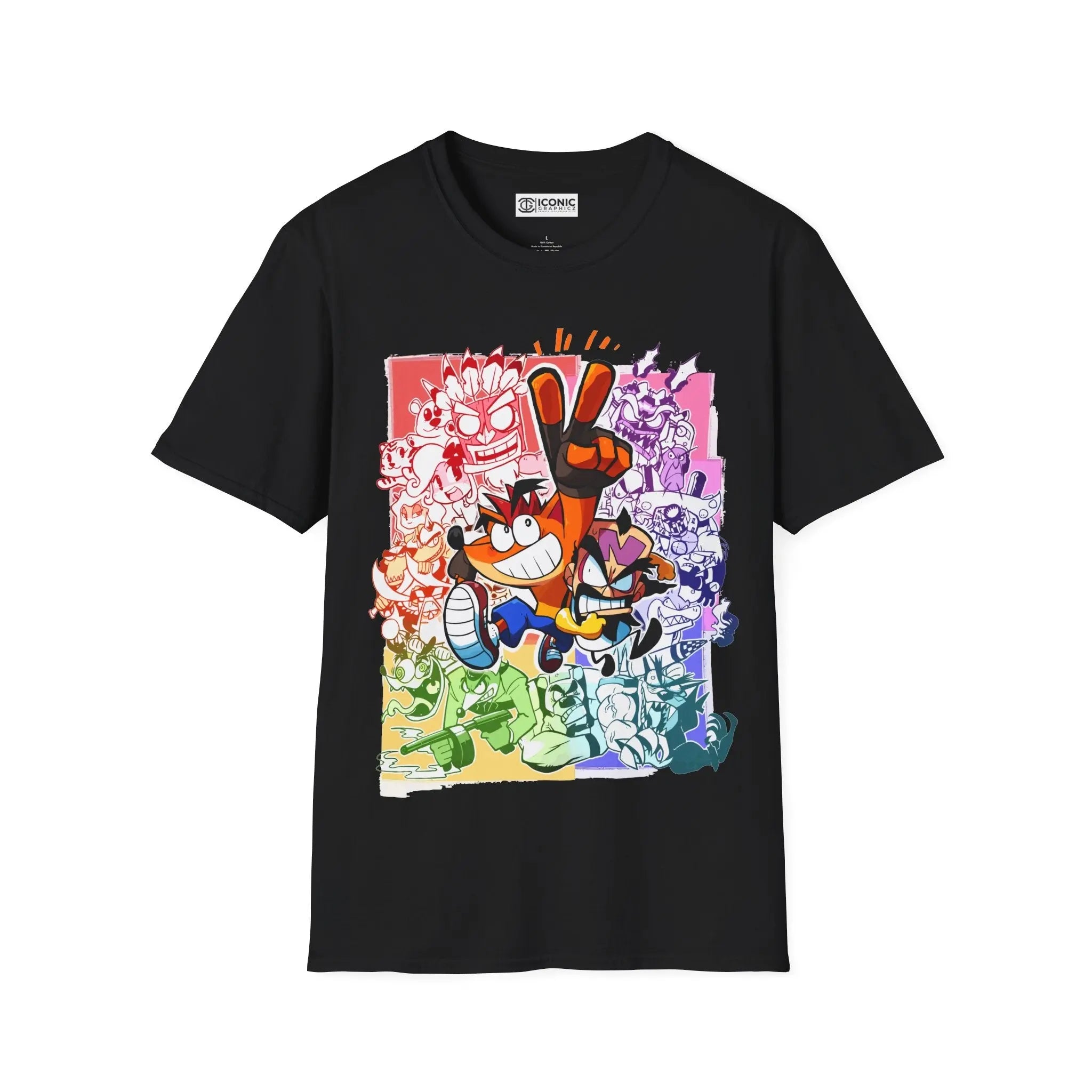 Crash Bandicoot T-Shirt Printify