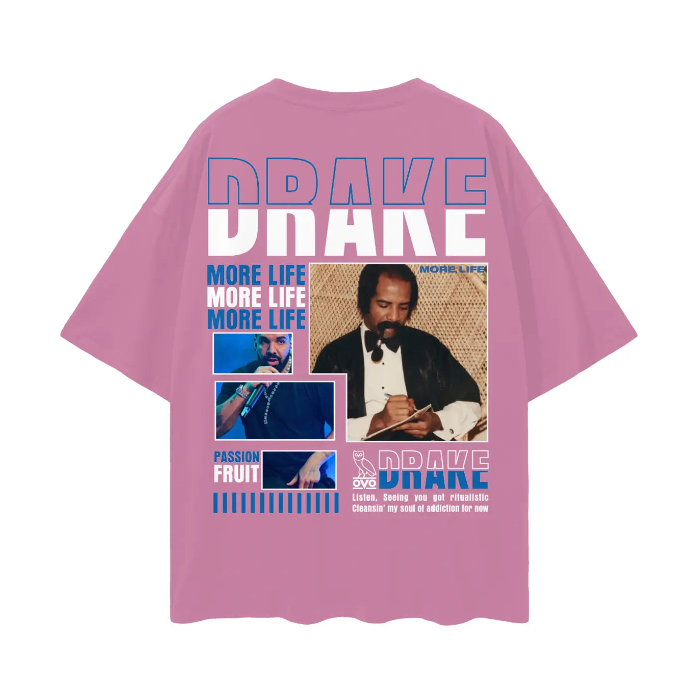 DRAKE Oversize Deep Drop Shoulder Tee ODMPOD