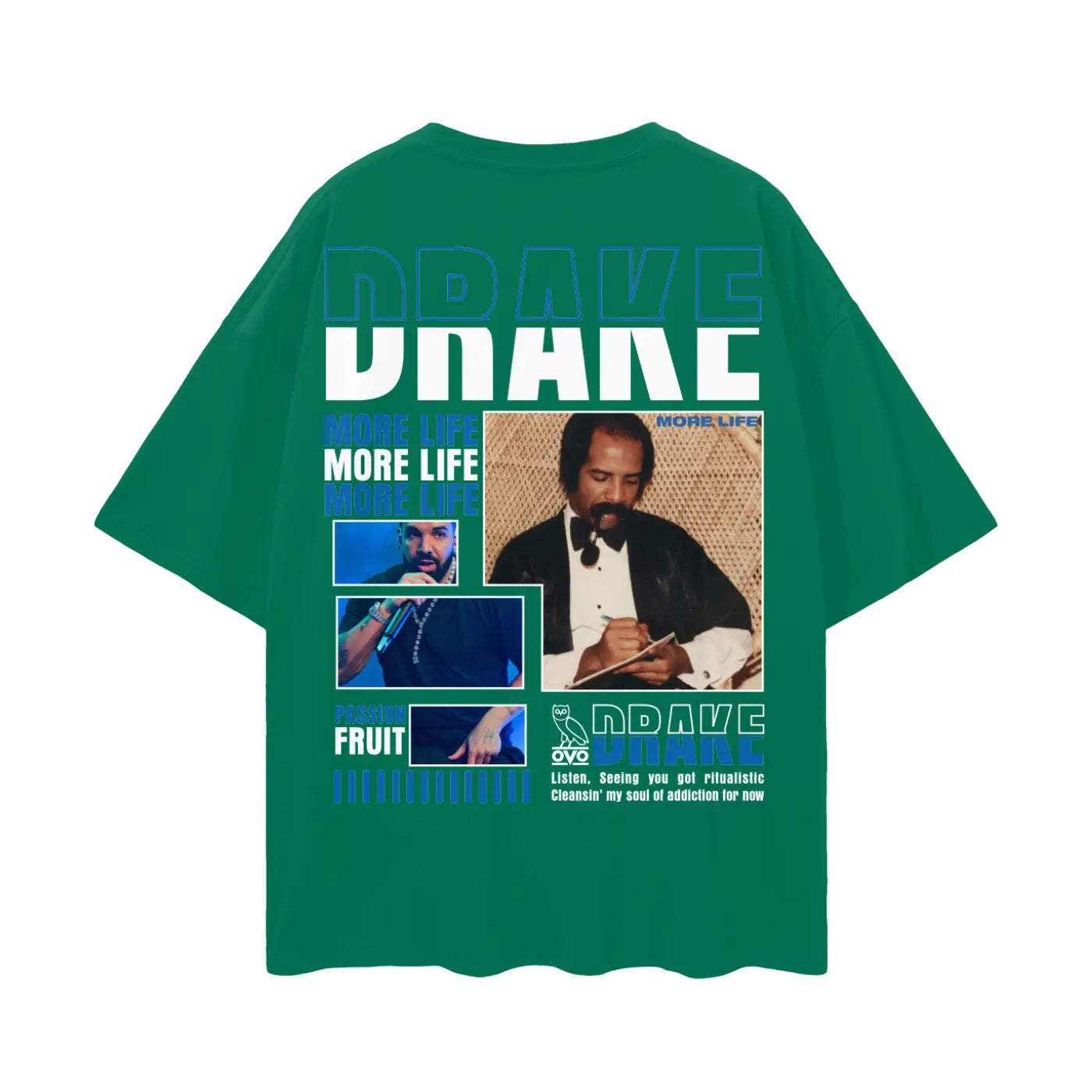 DRAKE Oversize Deep Drop Shoulder Tee ODMPOD