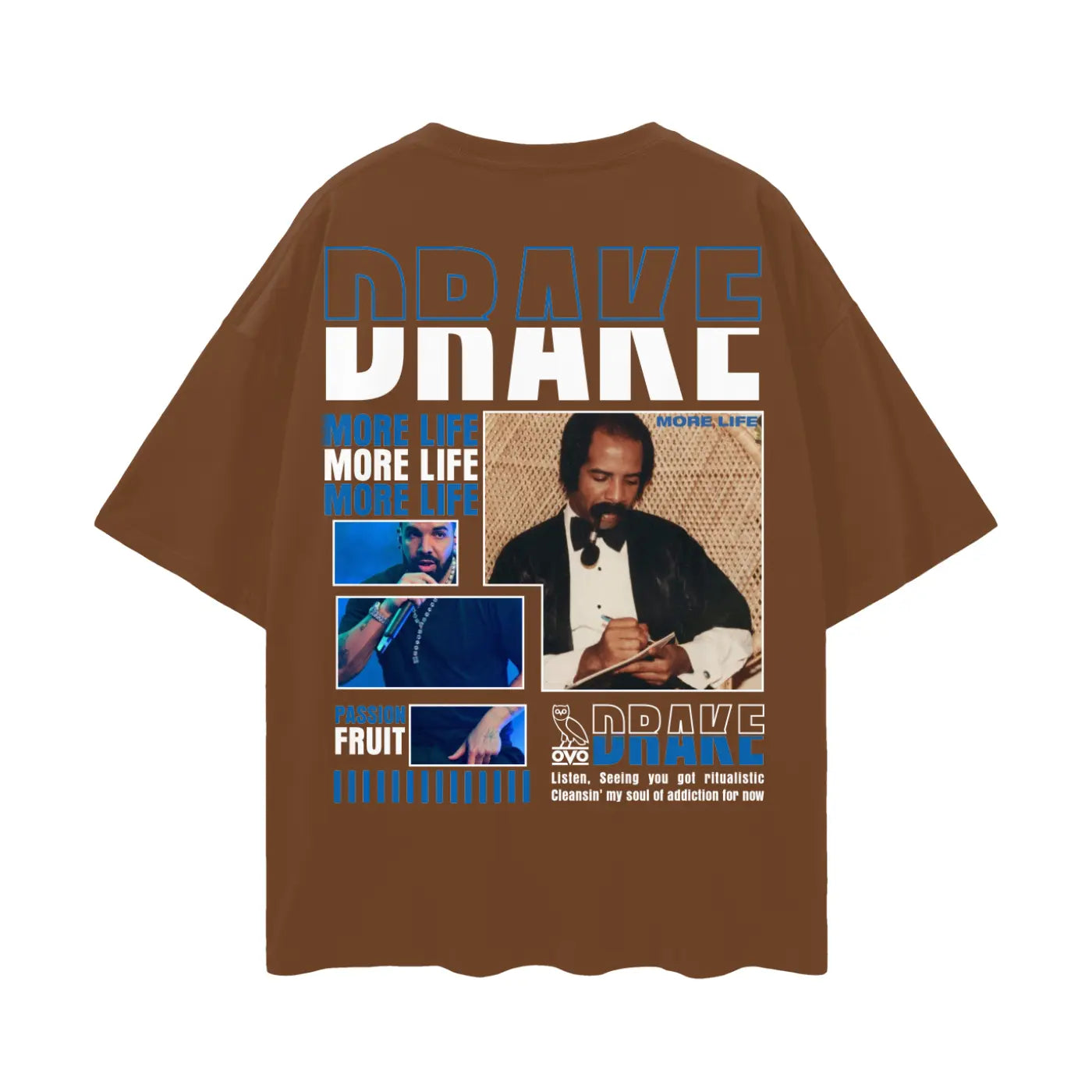 DRAKE Oversize Deep Drop Shoulder Tee ODMPOD