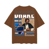 DRAKE Oversize Deep Drop Shoulder Tee ODMPOD