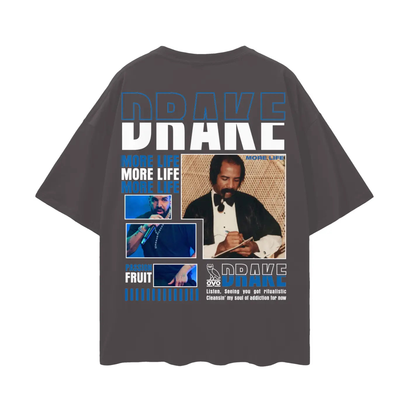 DRAKE Oversize Deep Drop Shoulder Tee ODMPOD