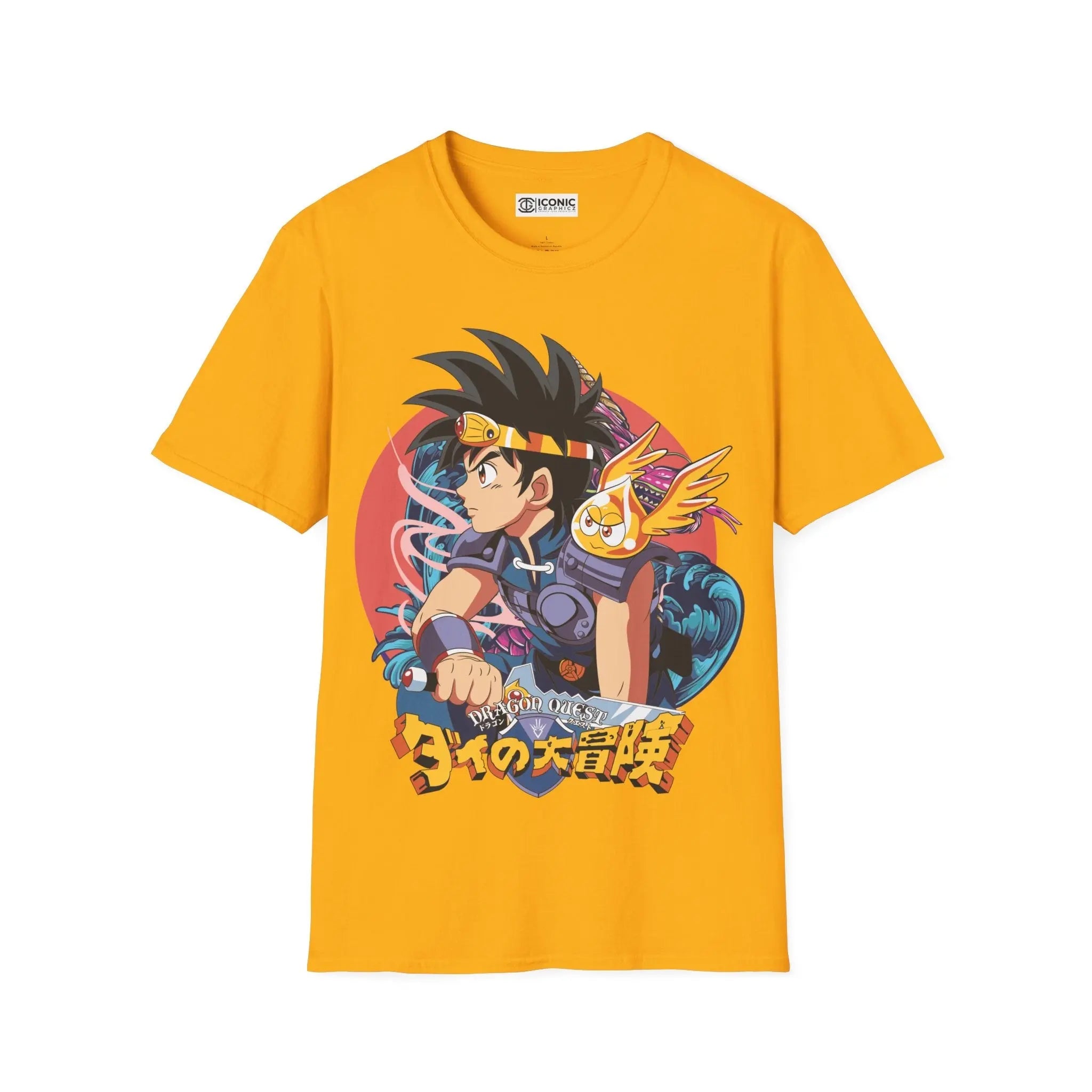 Dai Dragon Quiest T-Shirt Printify