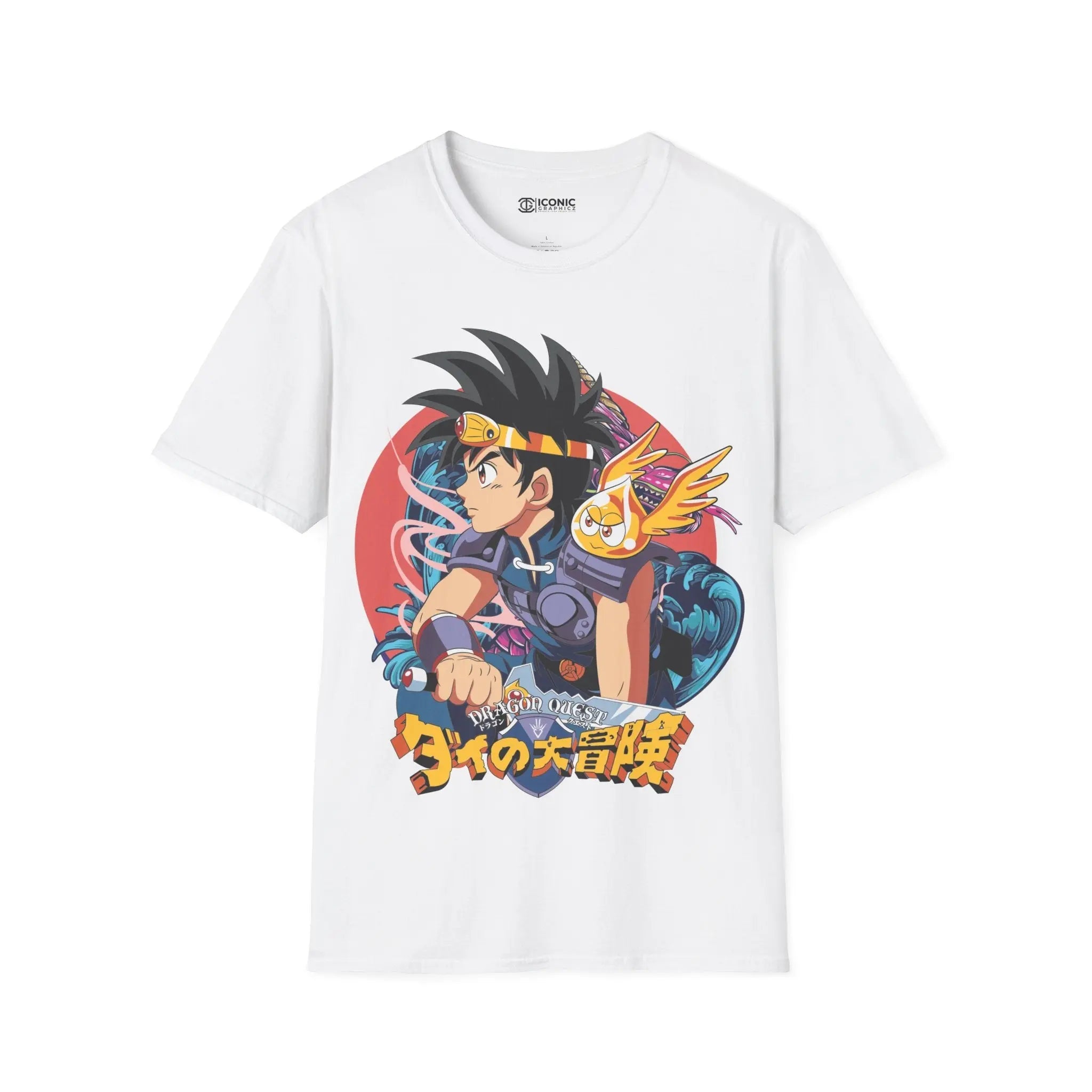Dai Dragon Quiest T-Shirt Printify