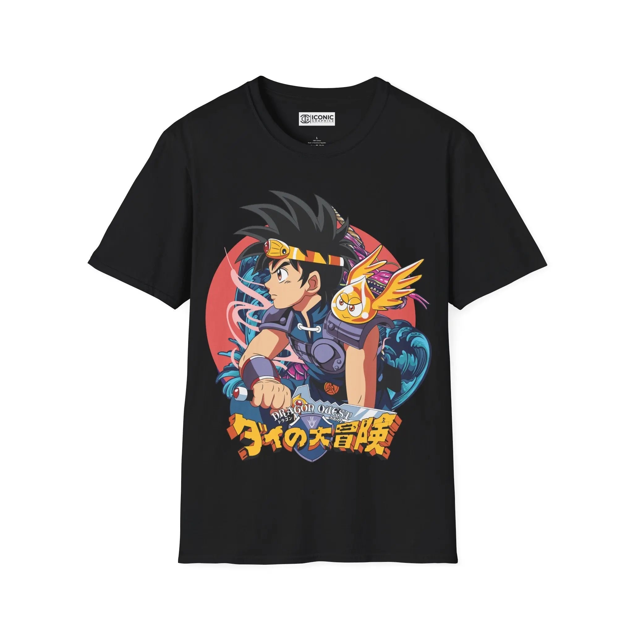 Dai Dragon Quiest T-Shirt Printify