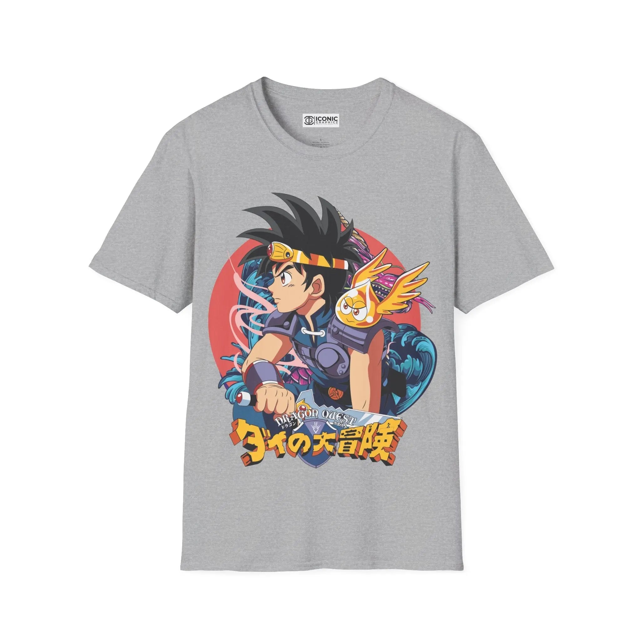 Dai Dragon Quiest T-Shirt Printify