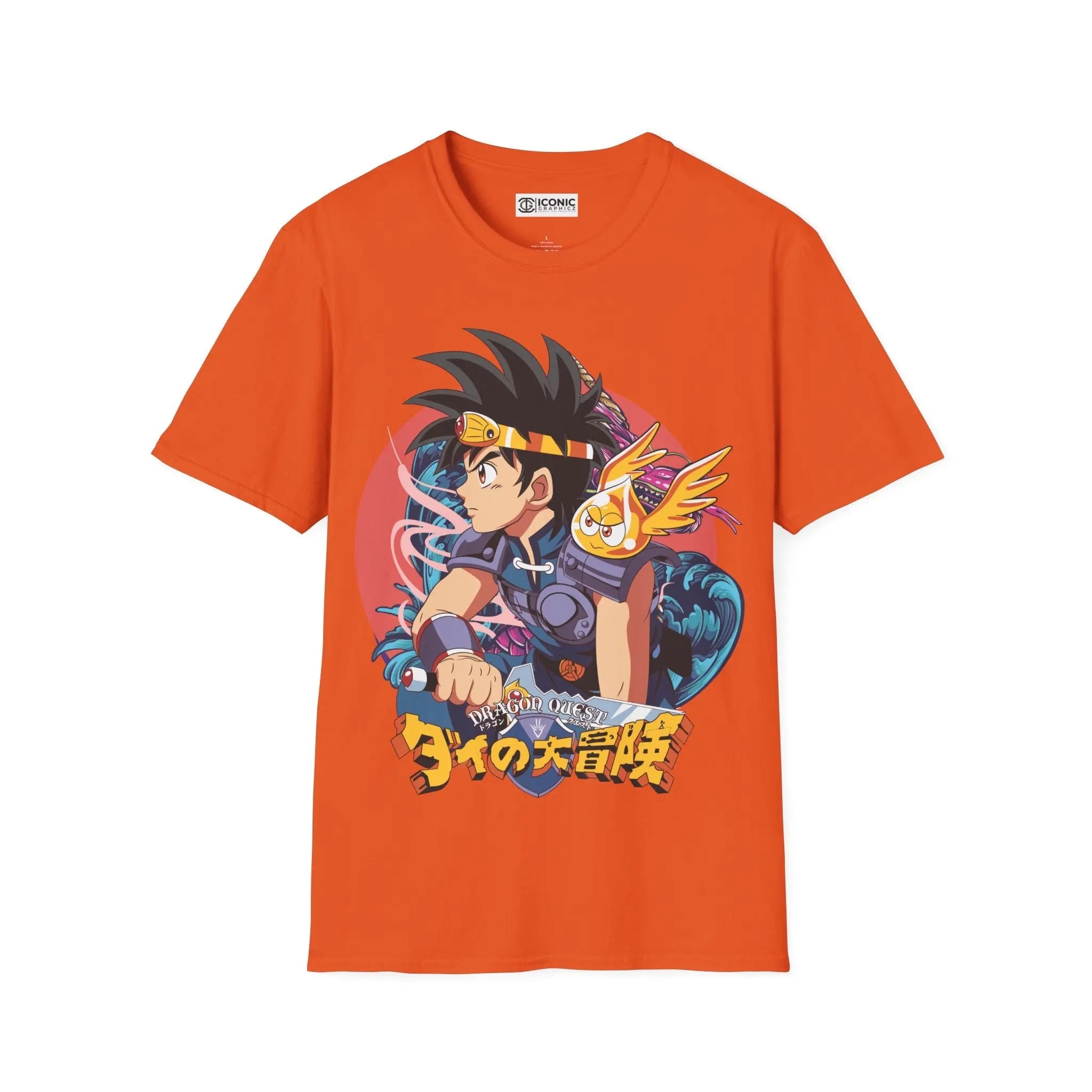 Dai Dragon Quiest T-Shirt Printify