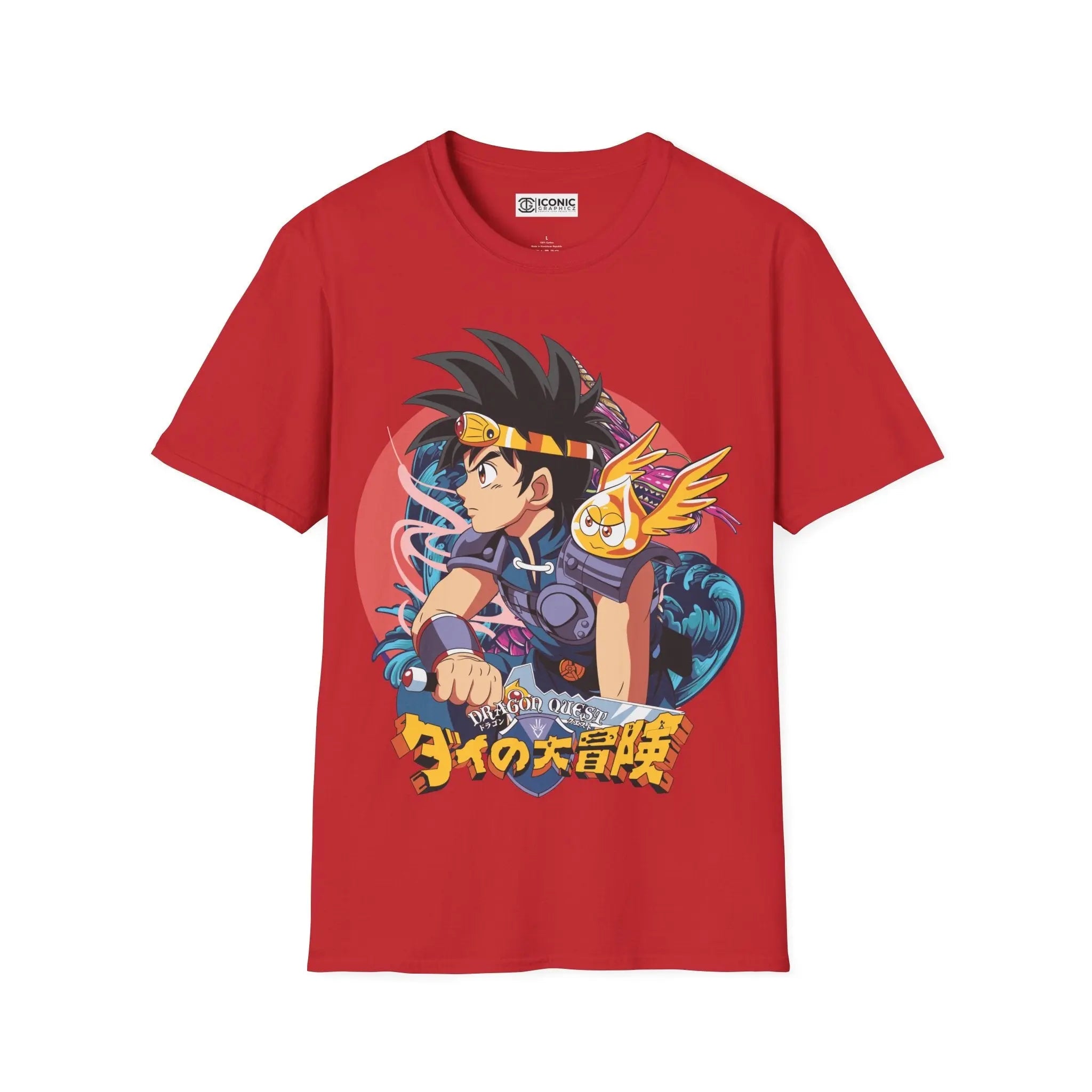 Dai Dragon Quiest T-Shirt Printify