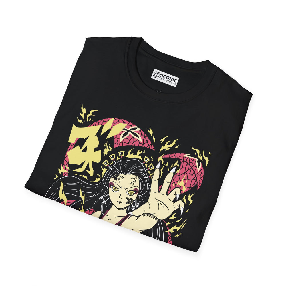 Daki Demon Slayer T-Shirt - IGZ Clothing  - Daki Unisex Softstyle T-Shirt Best Price 26 at IGZ Clothing 