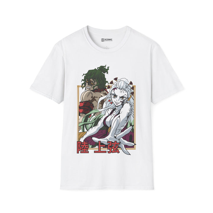 Daki and Gyutaro Demon Slayer T-Shirt - IGZ Clothing  - Daki and Gyutaro Unisex Softstyle T-Shirt Best Price 26 at IGZ Clothing 