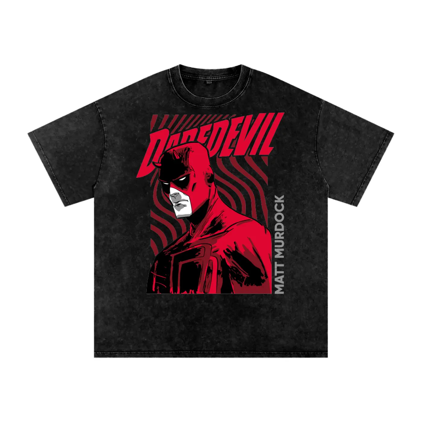 Daredevil Acid Wash Oversize T-Shirt ODMPOD