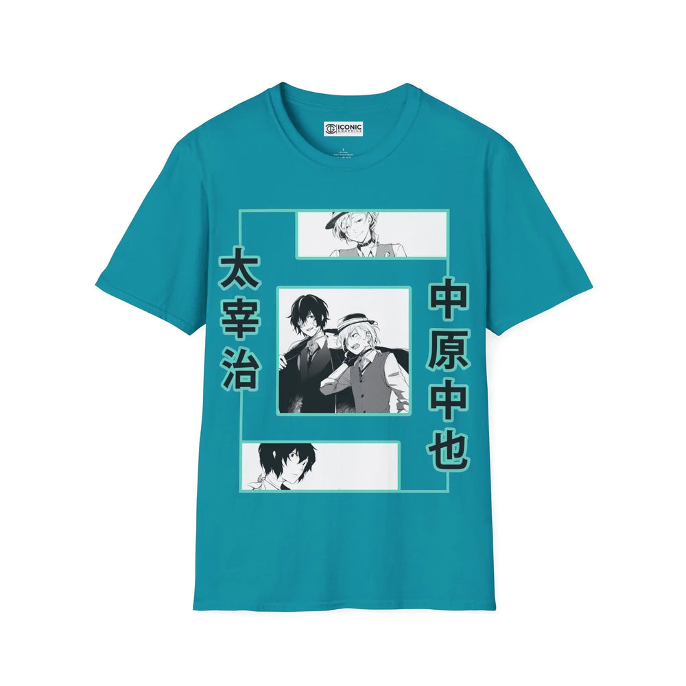 Dazai And Chuuya Bungo stray dogs T-Shirt Printify