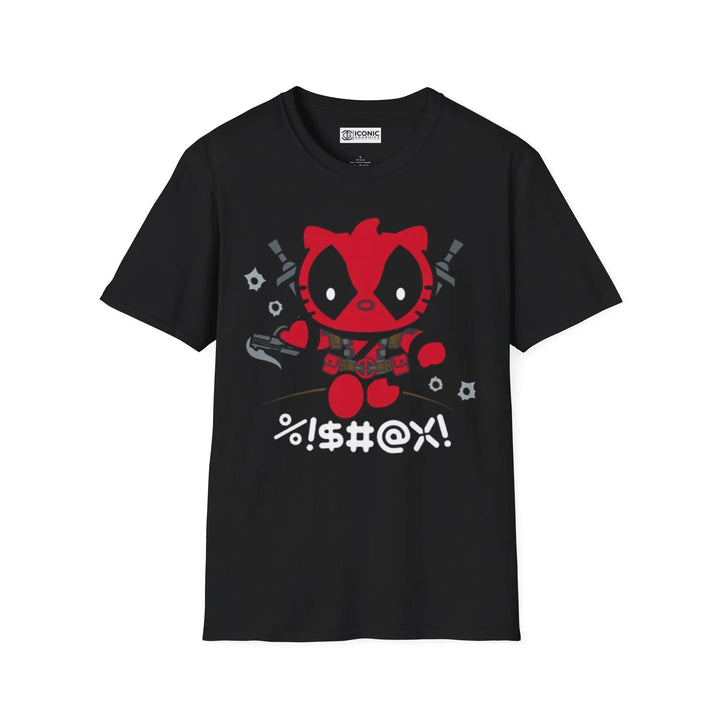 Deadpool Kitty T-Shirt Printify