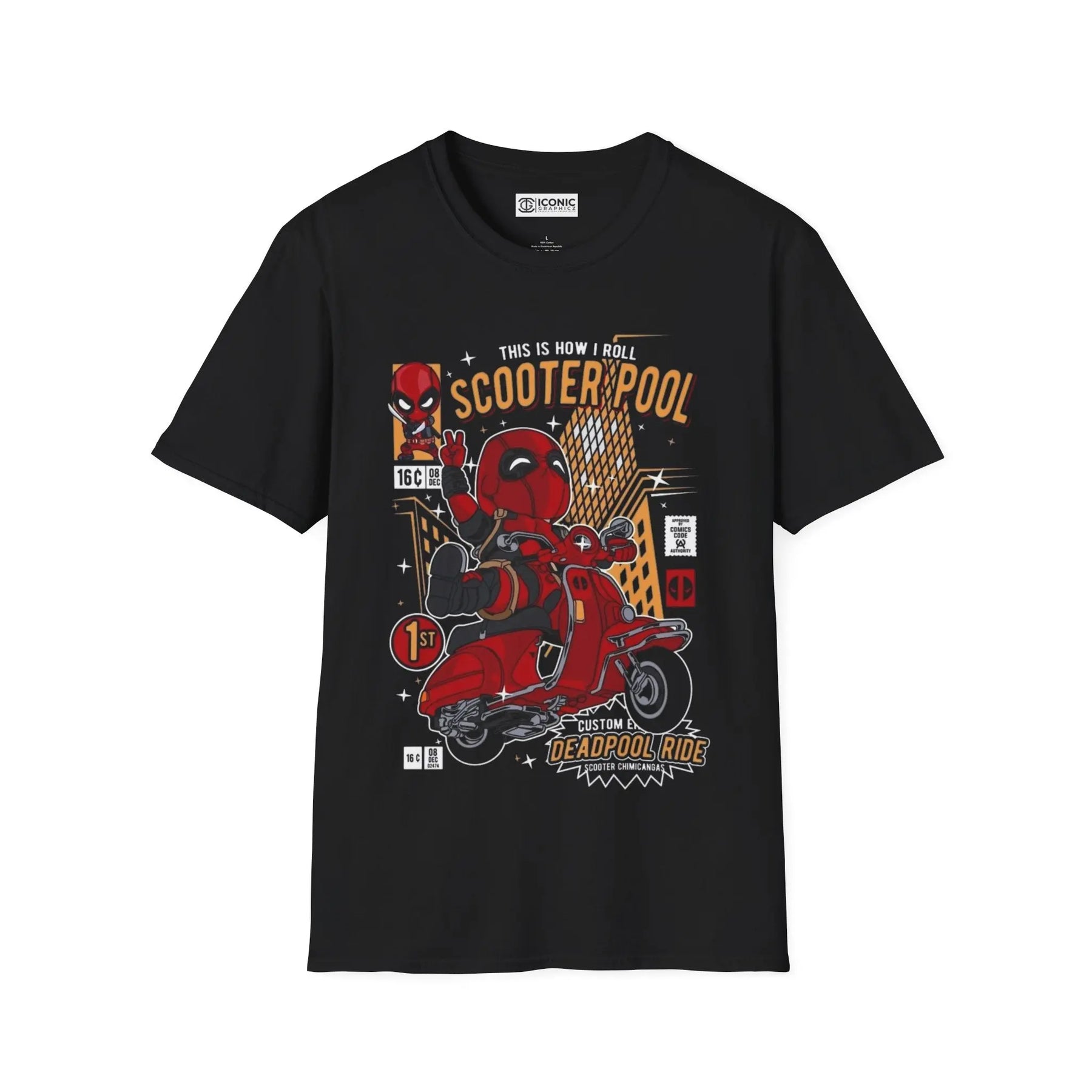 Deadpool T-Shirt Printify