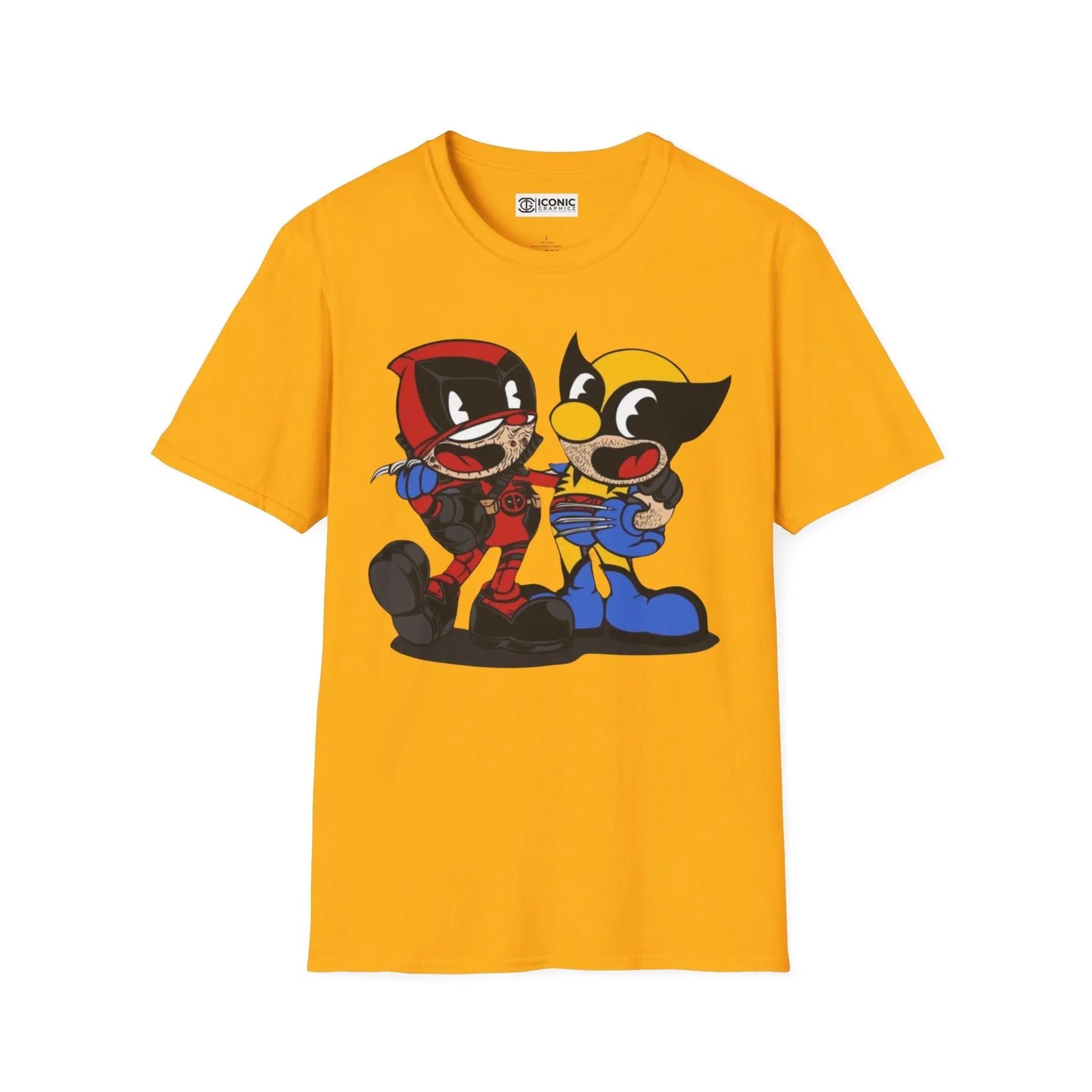 Deadpool and Wolverine T-Shirt Printify