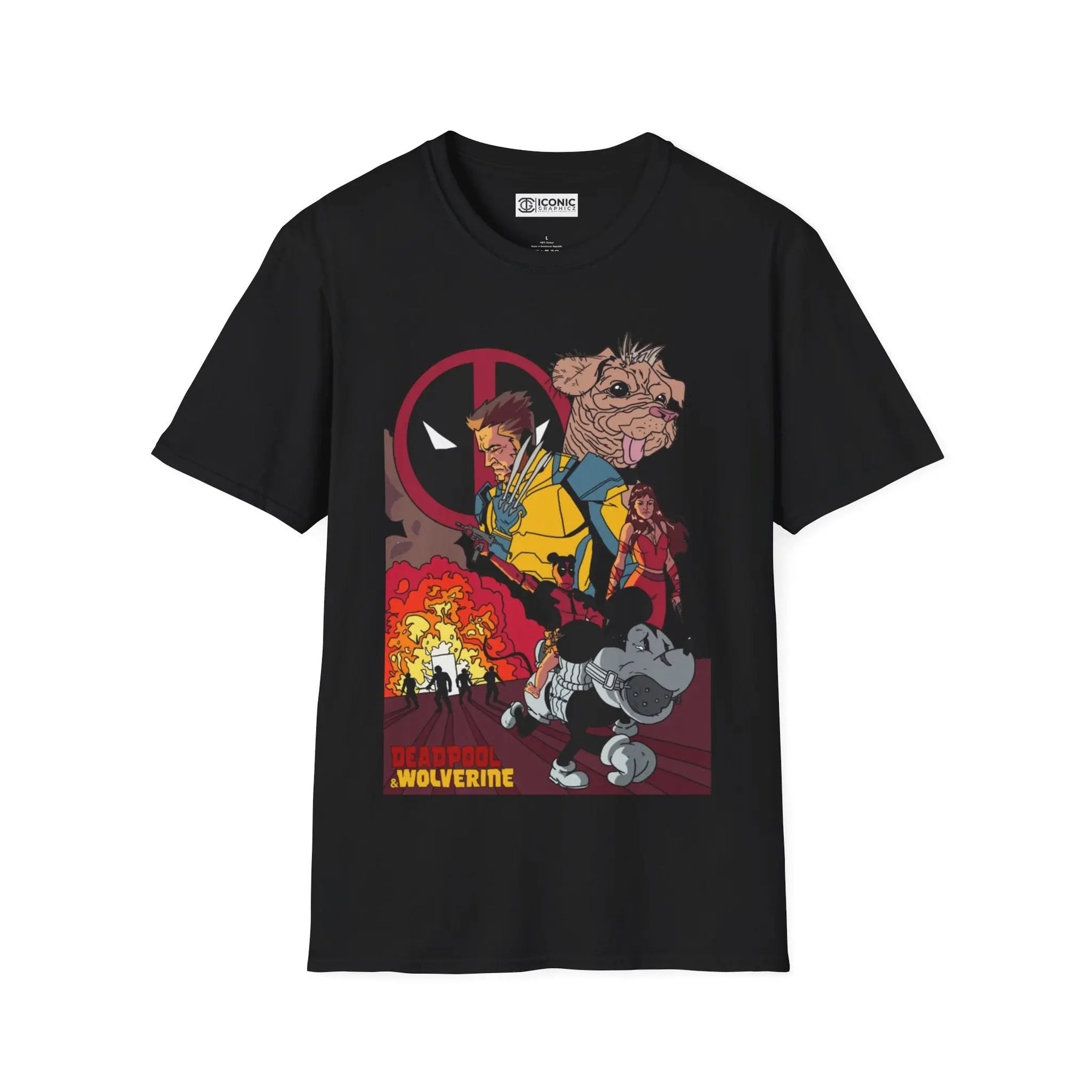 Deadpool and Wolverine T-Shirt Printify