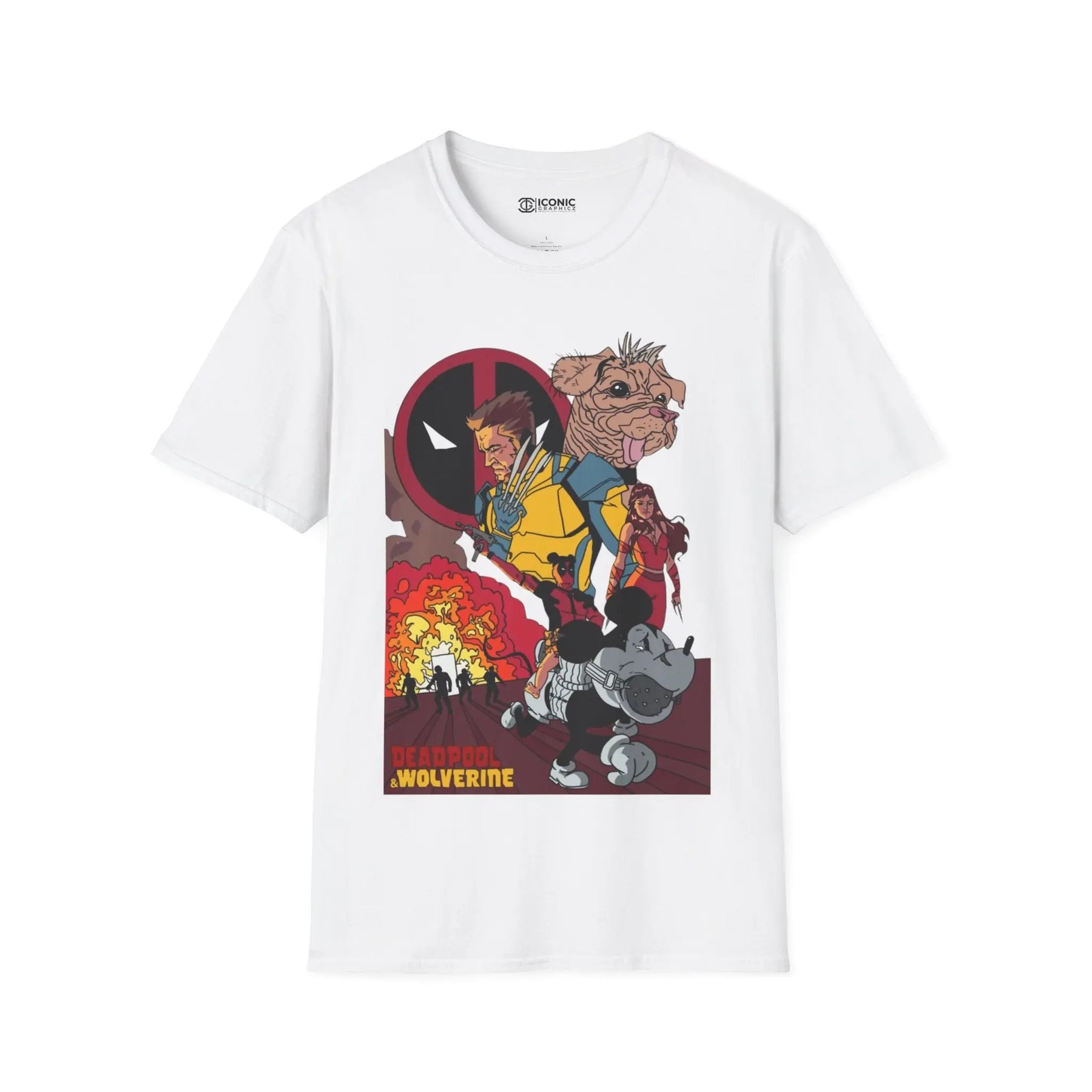 Deadpool and Wolverine T-Shirt Printify