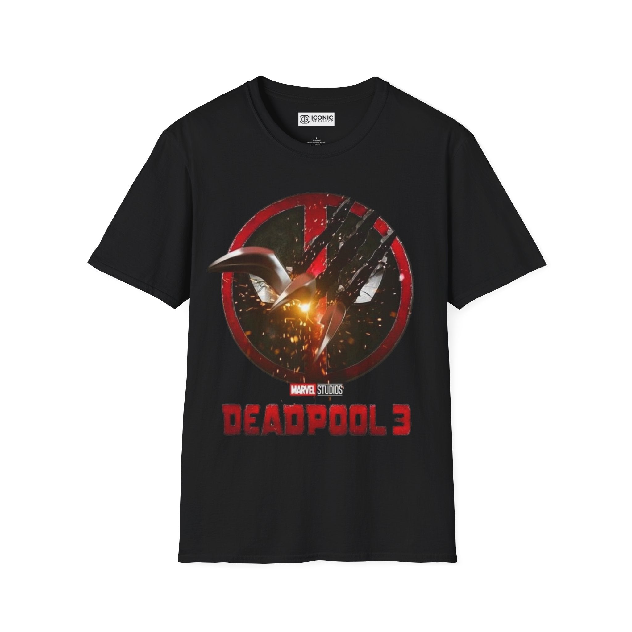 Deadpool 3 T-Shirt - IGZ Clothing  - Deadpool 3 Unisex Softstyle T-Shirt Best Price 26 at IGZ Clothing 