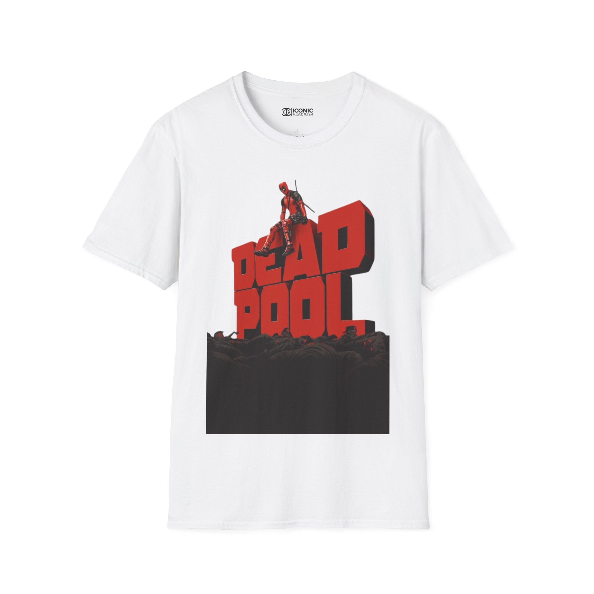 Deadpool T-Shirt - IGZ Clothing  - Deadpool Unisex Softstyle T-Shirt Best Price 26 at IGZ Clothing 