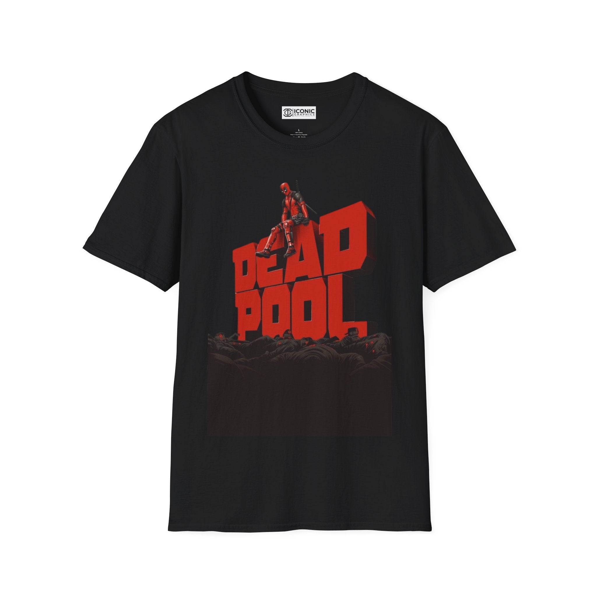 Deadpool T-Shirt - IGZ Clothing  - Deadpool Unisex Softstyle T-Shirt Best Price 26 at IGZ Clothing 