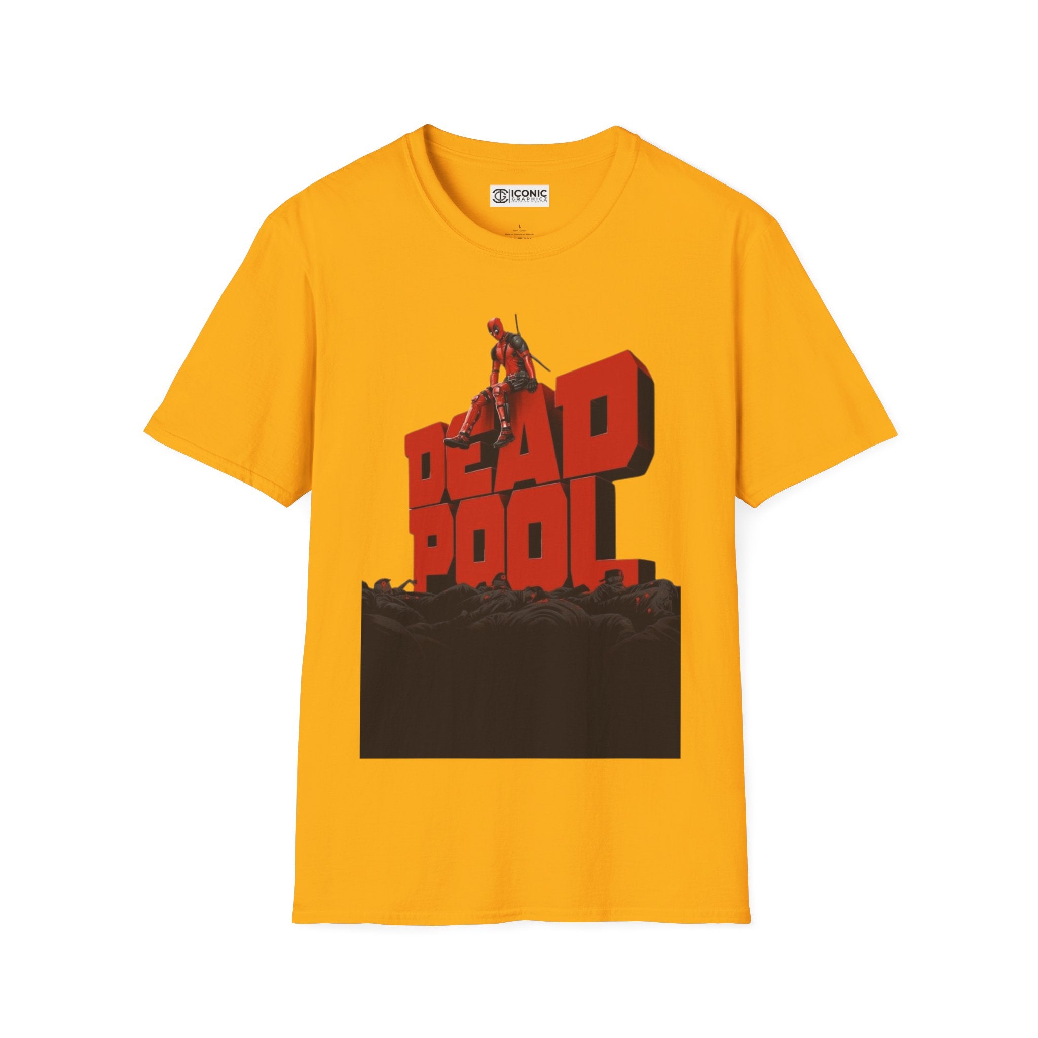 Deadpool T-Shirt - IGZ Clothing  - Deadpool Unisex Softstyle T-Shirt Best Price 26 at IGZ Clothing 