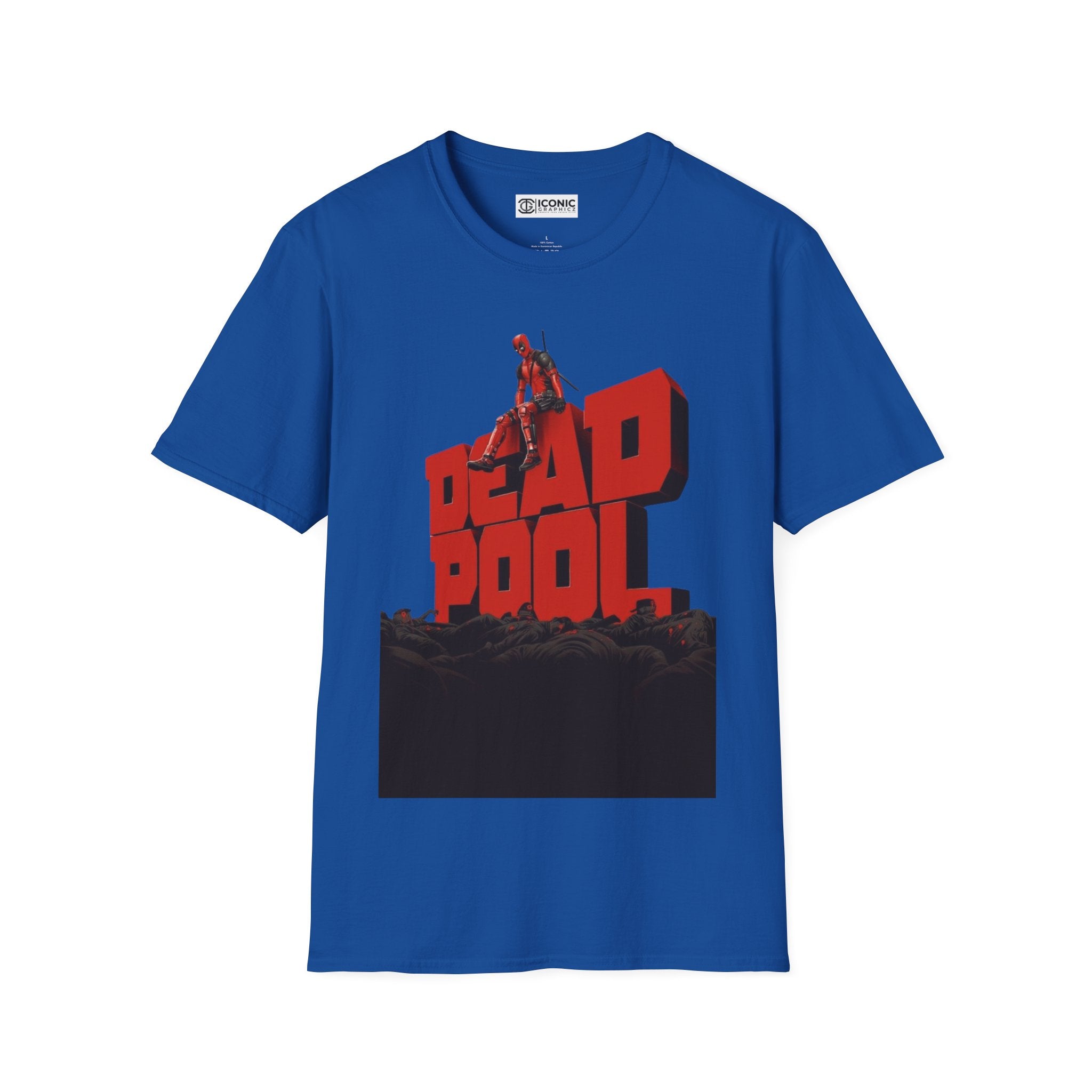 Deadpool T-Shirt - IGZ Clothing  - Deadpool Unisex Softstyle T-Shirt Best Price 26 at IGZ Clothing 