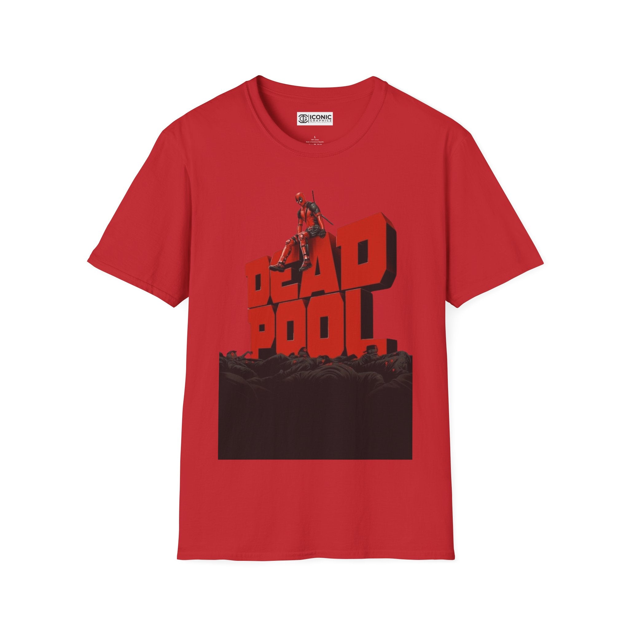 Deadpool T-Shirt - IGZ Clothing  - Deadpool Unisex Softstyle T-Shirt Best Price 26 at IGZ Clothing 