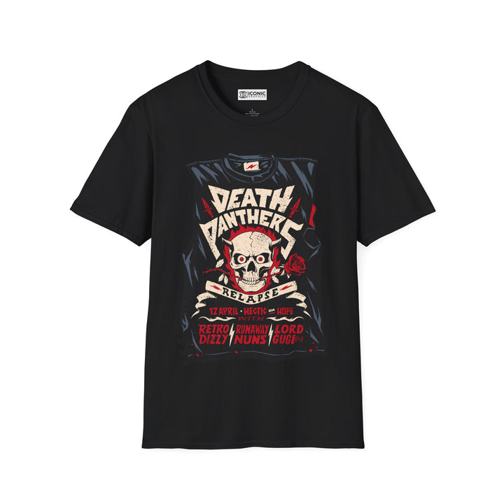 Death Panthers T-Shirt - IGZ Clothing  - Death Panthers Unisex Softstyle T-Shirt Best Price 26 at IGZ Clothing 