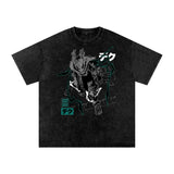 Deku My hero academia Acid Wash Oversize T-Shirt ODMPOD
