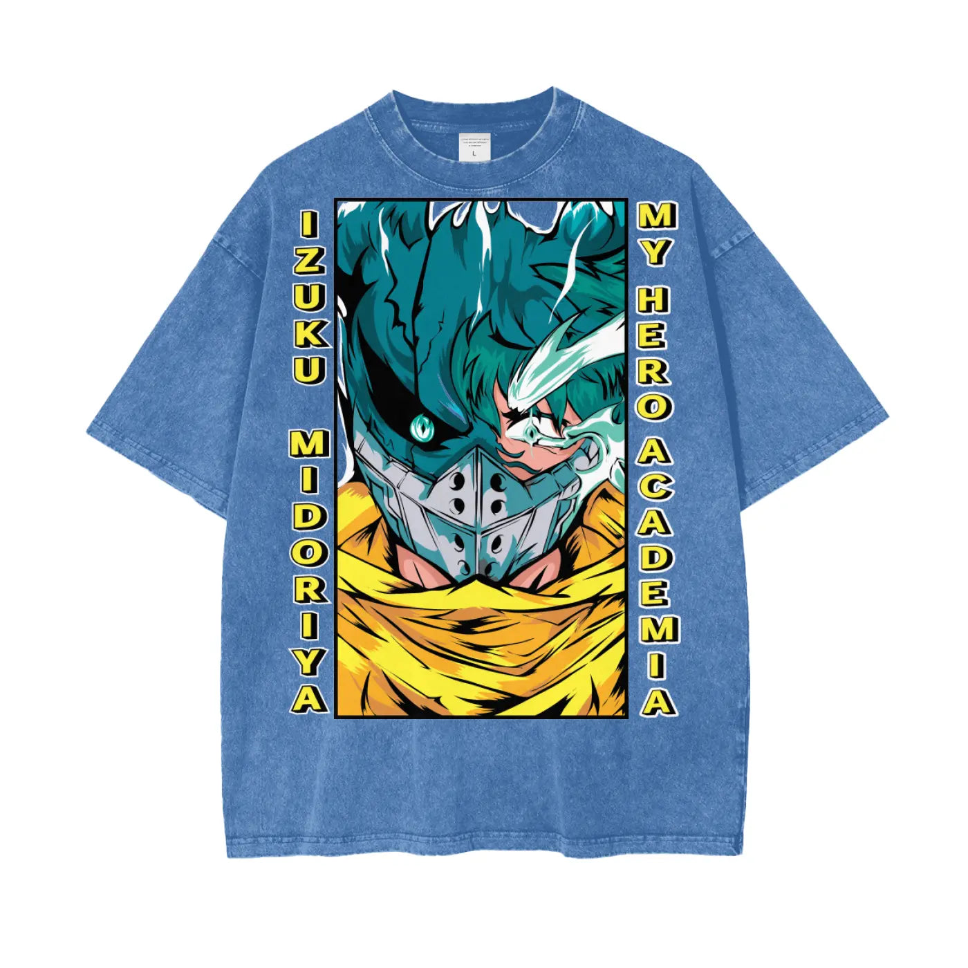 Deku My hero academia Oversize Snow Washed T-Shirt ODMPOD