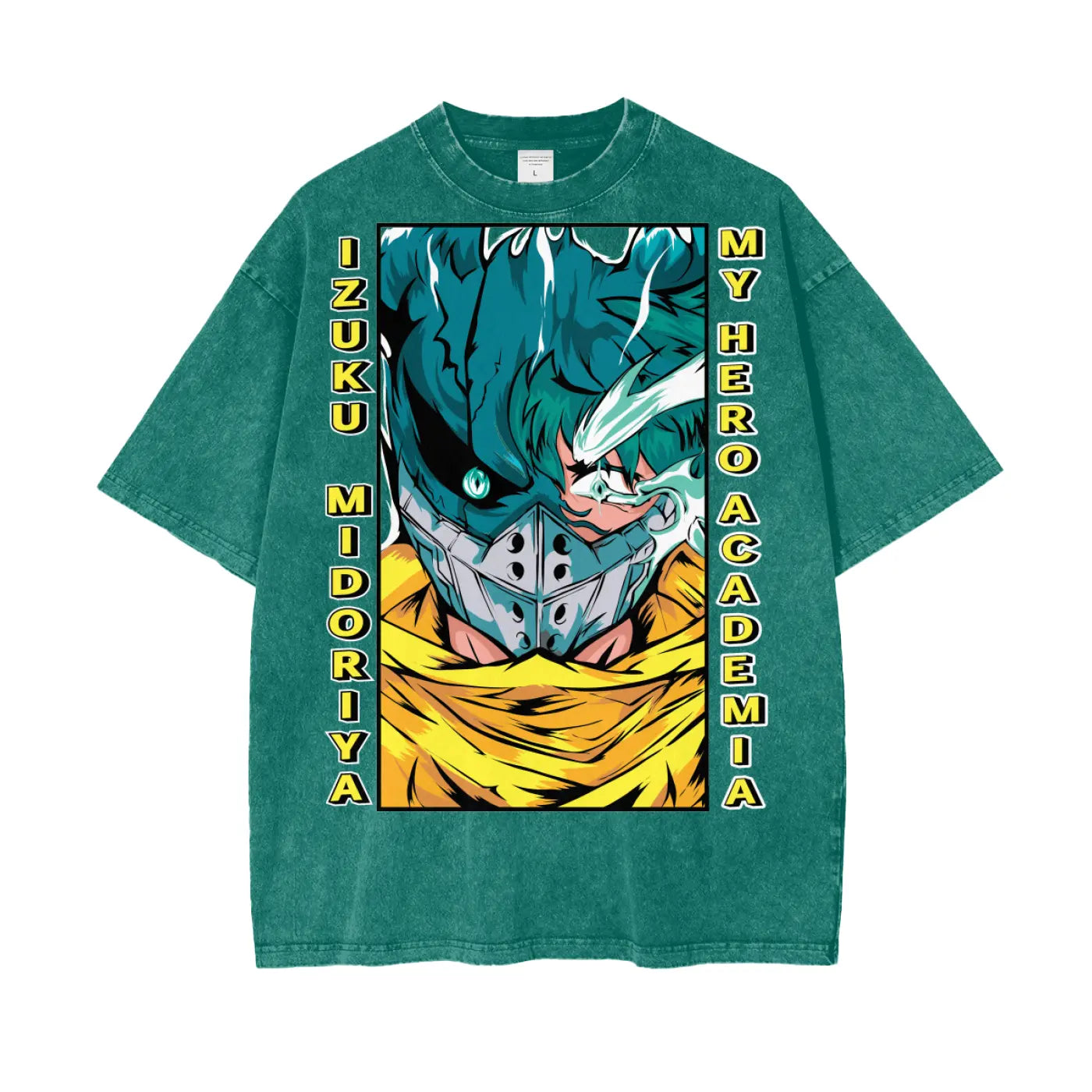 Deku My hero academia Oversize Snow Washed T-Shirt ODMPOD