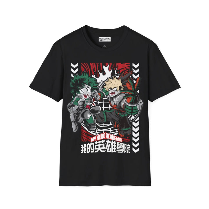 Deku and Bakugo My hero academia T-Shirt Printify