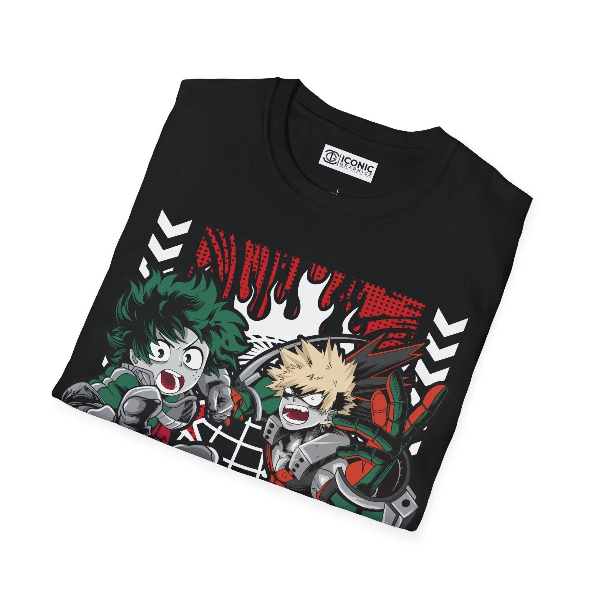 Deku and Bakugo My hero academia T-Shirt Printify
