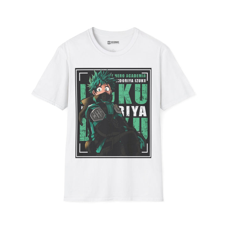 Deku My hero academia T-Shirt - IGZ Clothing  - Deku Unisex Softstyle T-Shirt Best Price 26 at IGZ Clothing 